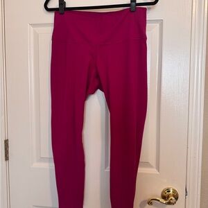 Nike Yoga Magenta Leggings